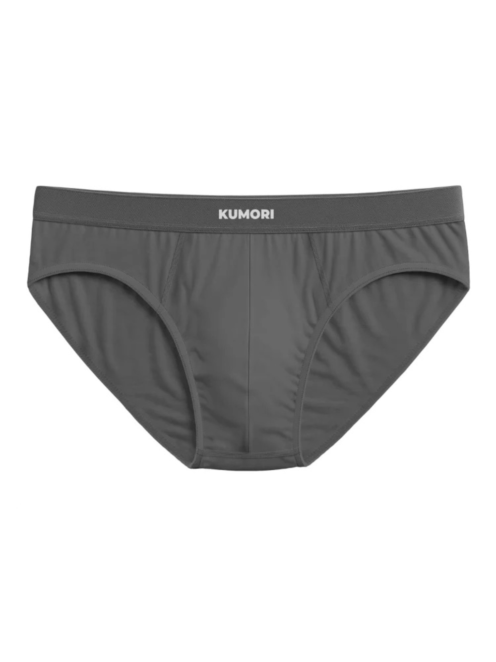 Kumori Men's Gray Briefs Underwear
